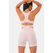Sting Aurora Coral Womens Bike Shorts - Pink - Activewear - MMA DIRECT