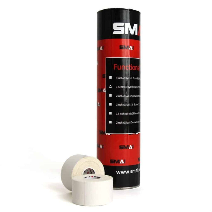 SMAI - Rigid Strapping Tape - 2.5cm (12pk) - Boxing - MMA DIRECT