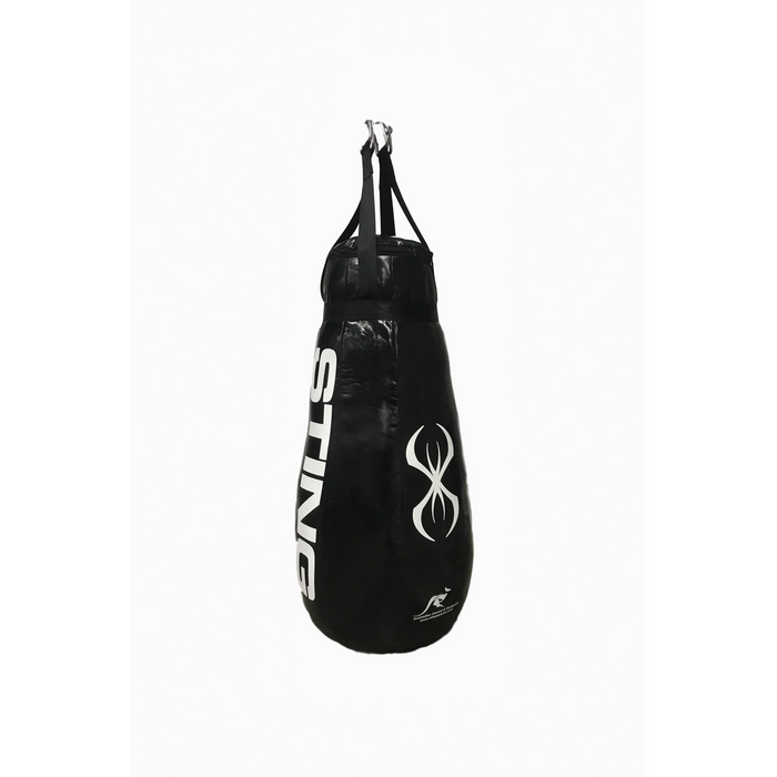 Sting Panama 4ft Tear Drop Heavy Duty Punching Bag - Black - Punching Bag - MMA DIRECT