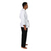 SMAI Karate Uniform 8oz Student Gi (Salt & Pepper) Double Stitched + White Belt - Karate Gi - MMA DIRECT