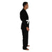 SMAI Judo Uniform Single Weave Gi (Black) Double Stitched + White Belt - Karate Gi - MMA DIRECT