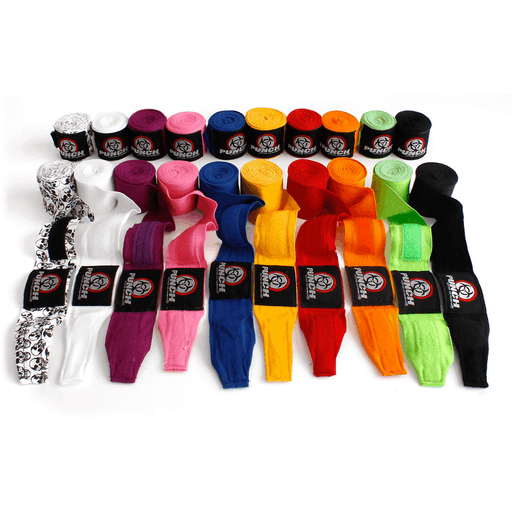 PUNCH 4M Urban Stretch Hand Wraps Boxing MMA Muay Thai Training - Wraps & Inners - MMA DIRECT