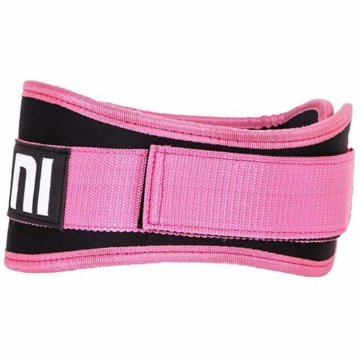 PINK MANI 4" Weight Lifting Gym Exercise Support Belt - Gym Belts & Weight Lifting Endurance Belts - MMA DIRECT