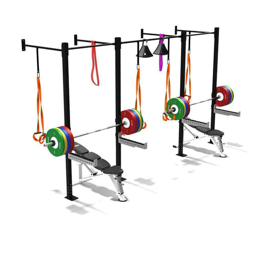 SMAI - Double Squat Rack Half Cell - Wall Mounted Rigs - MMA DIRECT