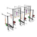 SMAI - Triple Squat Half Cell With High Overpass - Wall Mounted Rigs - MMA DIRECT