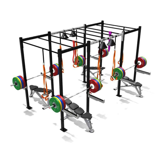 SMAI - Four Squat Full Cell Variation 1 - Free Standing Rigs - MMA DIRECT