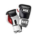 Ace Elite Genuine Leather Boxing Gloves Black 10oz 16oz - Boxing Gloves - MMA DIRECT