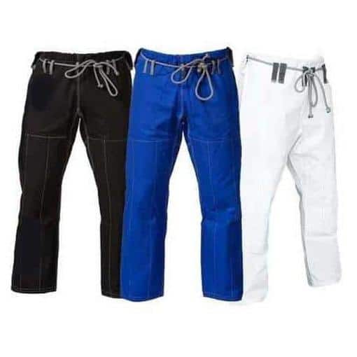 STRIKE 100% Cotton Gi Pants Fight Gear BJJ Grappling MMA UFC Jiu Jitsu Black Blue White - Gi Pants - MMA DIRECT
