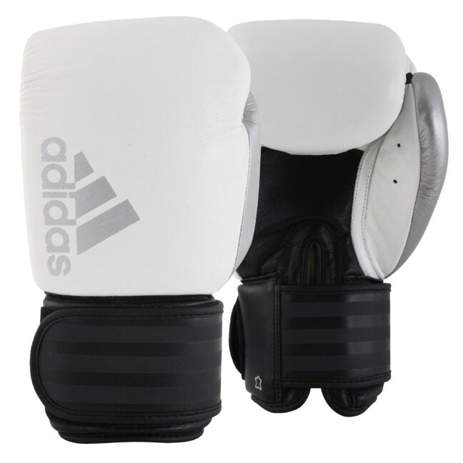 Adidas Hybrid 200 Genuine Leather Boxing Gloves - Boxing Gloves - MMA DIRECT