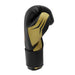 Adidas Speed TILT 350 Pro Training Boxing Gloves Cactus Leather Strap Black/Gold - Boxing Gloves - MMA DIRECT