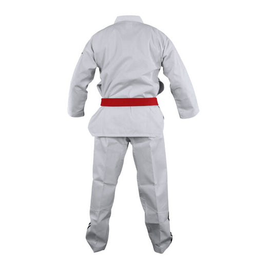 Adidas Adiclub Senior Taekwondo Dobok Gi Uniform With Stripes - Taekwondo Gi - MMA DIRECT