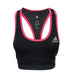 Adidas Womens Train Brast Sports Bra Climacool Mesh Shock Red/Black ADISWTB01 - Functional Fitness & Gym Clothing - MMA DIRECT