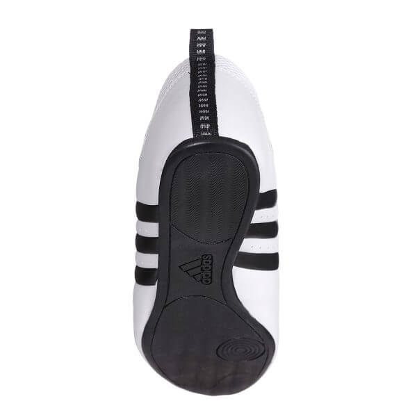 Adidas CONTESTANT-PRO WHITE w/ Black Stripes Martial Arts Shoe Lightweight Flexible - Martial Arts Shoes - MMA DIRECT