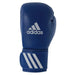 Adidas WAKO Approved Kickboxing Competition Gloves 10oz Blue/Red Leather - Boxing Gloves - MMA DIRECT