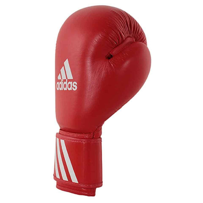 Adidas WAKO Approved Kickboxing Competition Gloves 10oz Blue/Red Leather - Boxing Gloves - MMA DIRECT