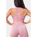 Sting Allure Womens Seamless Sports Bra - Pink - Activewear - MMA DIRECT