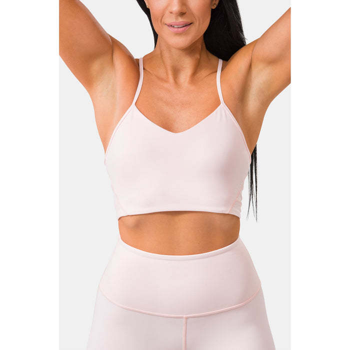 Sting Aurora Coral Infinity Womens Sports Bra - Pink - Activewear - MMA DIRECT