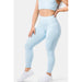 Sting Aurora Coral Womens Leggings - Blue - Activewear - MMA DIRECT