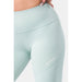 Sting Aurora Coral Womens Leggings - Mint Green - Activewear - MMA DIRECT