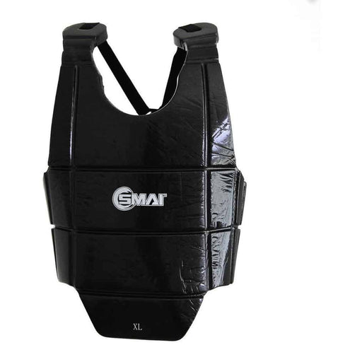 SMAI Dipped Chest Guard Martial Arts Training Protective Equipment P014-BLK - Martial Arts Chest & Breast Guards - MMA DIRECT
