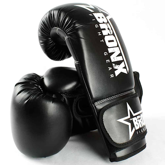 PUNCH Black Bronx 12oz Boxing Gloves Personal Training - Boxing Gloves - MMA DIRECT