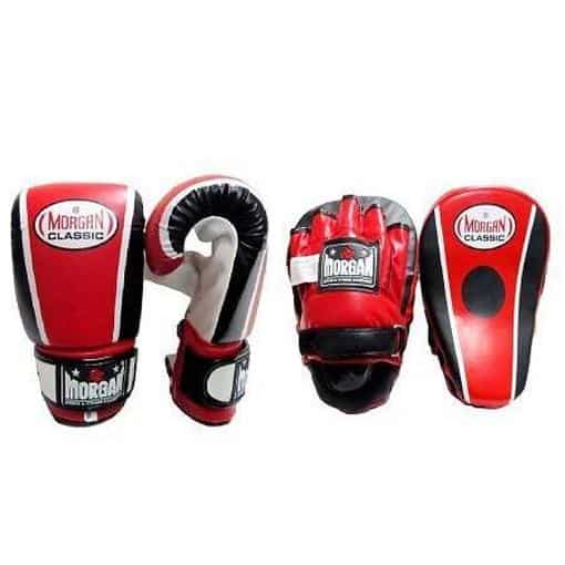 Morgan Bulk Classic Focus Pads & Bag Mitts Boxing Trainers/Coaching Kit x10 - Boxing Combo Pack - MMA DIRECT