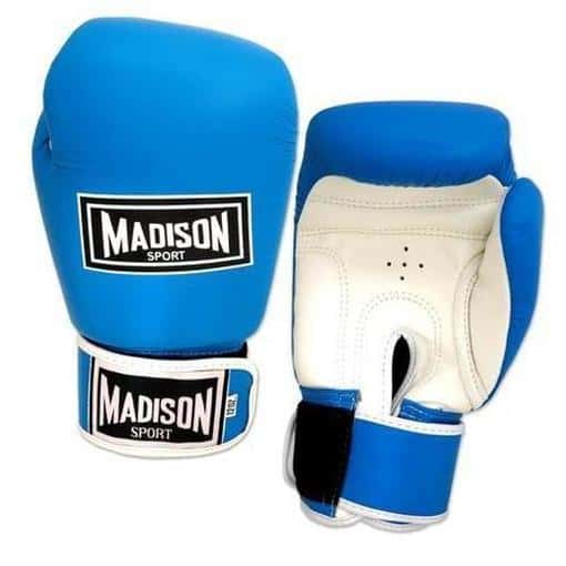 Madison Pro Sparring Gloves - Sky Blue Boxing - Boxing Gloves - MMA DIRECT