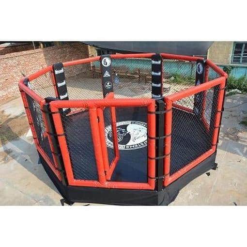 Morgan Raised MMA Cage (5m- 6m-7m-8m) Heavy Duty Freestanding Octagon - Boxing Ring - MMA DIRECT