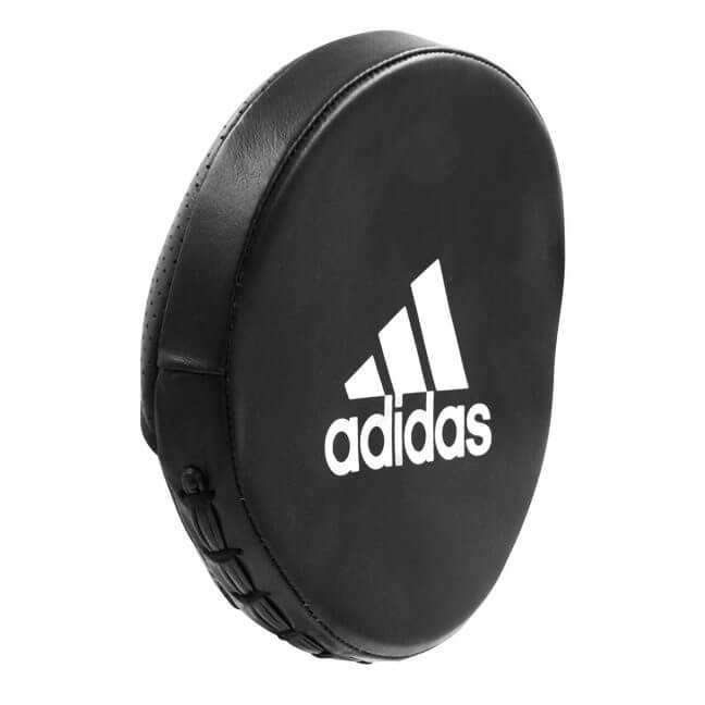 Adidas Pro Disk Boxing Punch Mitt / Shield - Black - Focus Pads - MMA DIRECT