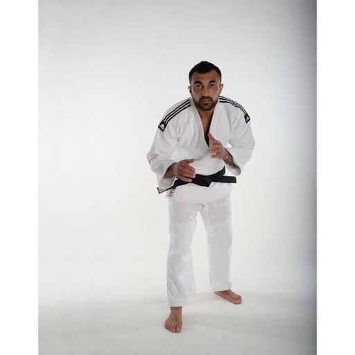 Adidas Judo Champion II 2 Standard IJF Gi Uniform White Senior - Judo Gi - MMA DIRECT