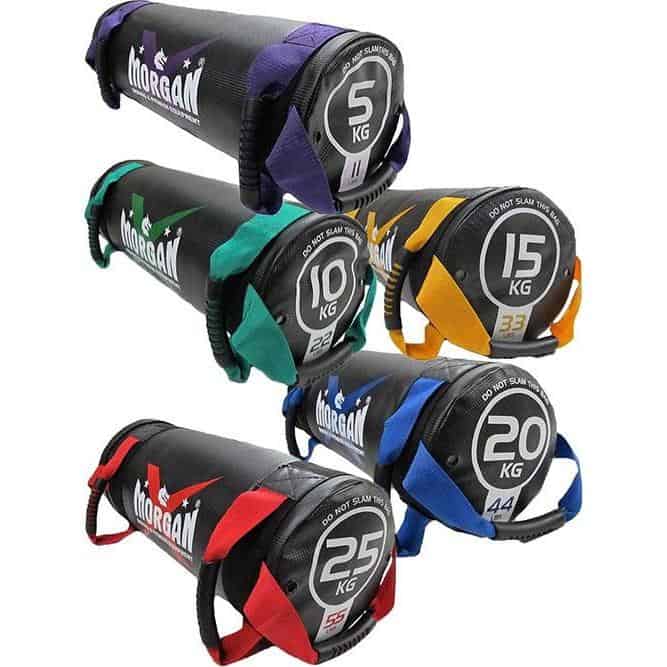 Morgan Core Enduro Bag Set of 5 5/10/15/20/25Kg Commercial Grade D-4-V2 SET - Bulgarian, Core & Sand Bags - MMA DIRECT