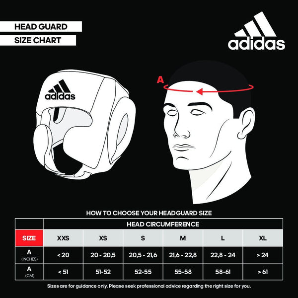 Adidas Adistar Pro Leather Head Guard - White
