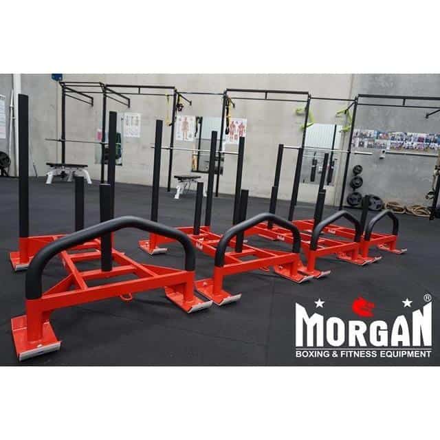 Morgan Driver Sled 2.0 + H-Harness Pro Grade Training Workout CF-17-B - Power Sleds & Astro Turf - MMA DIRECT