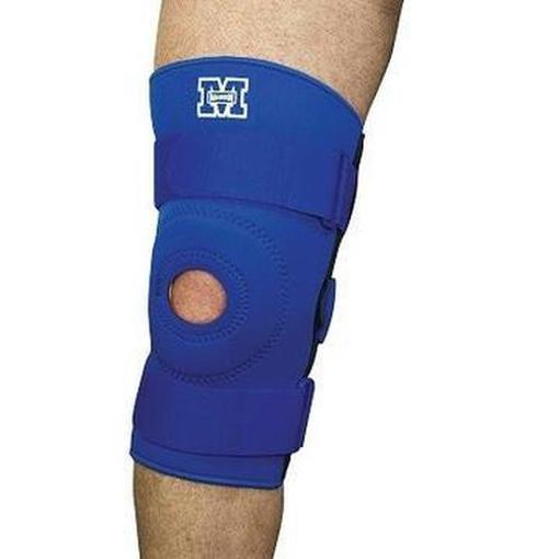 Madison Hinged Knee Brace - Blue - Compression & Floss Bands - MMA DIRECT