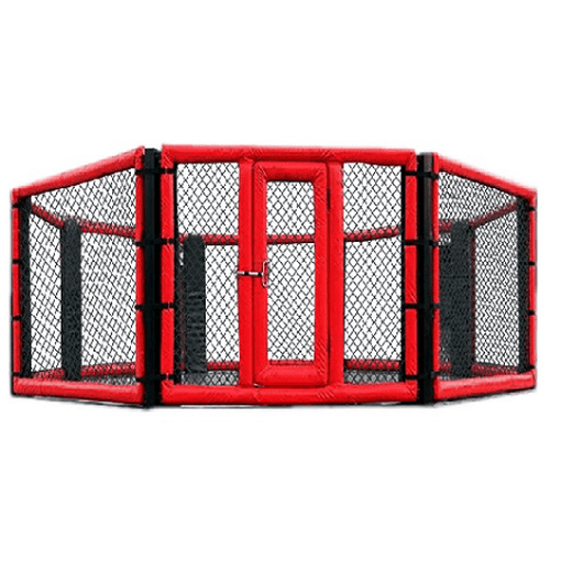 Morgan Floor MMA Cage (5m- 6m-7m-8m-9m) Heavy Duty Freestanding Octagon - Boxing Ring - MMA DIRECT