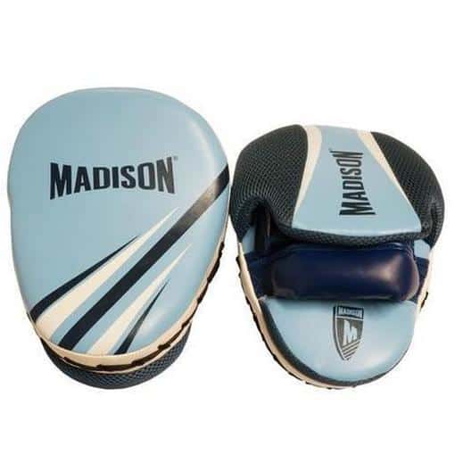 Madison Galaxy Focus Mitts - Blue Boxing - Focus Mitts - MMA DIRECT