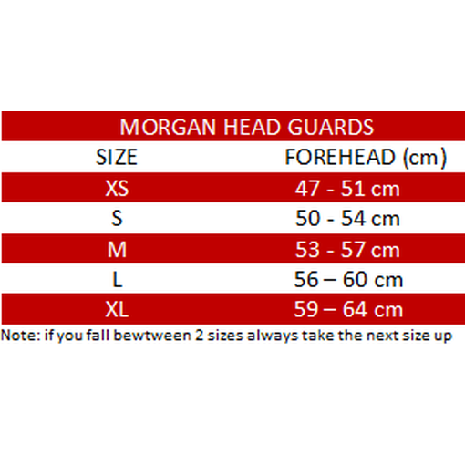 Morgan Dipped Foam Protector - Head Guard (Red / Blue / Black / White) - Martial Arts Head Guards - MMA DIRECT
