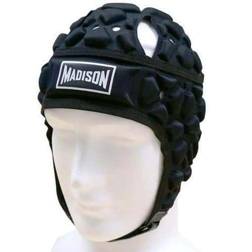 Madison Scorpion Headguard - Black Rugby League NRL - Rugby League Headguards - MMA DIRECT