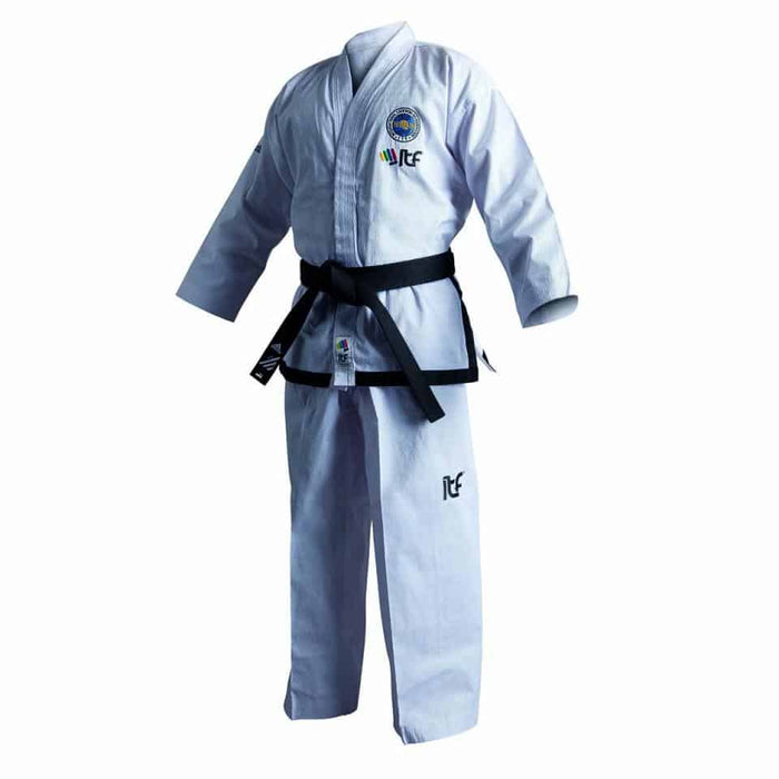 Adidas Taekwondo ITF Instructor Dobok Uniform Gi 160cm-200cm - Taekwondo Gi - MMA DIRECT
