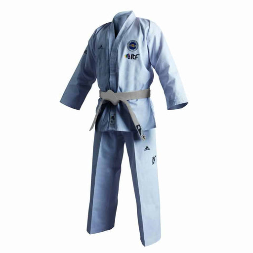 Adidas Taekwondo ITF Student Junior Gi Uniform Dobok + Belt - Taekwondo Gi - MMA DIRECT