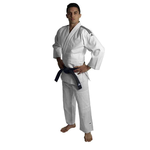 Adidas J500 Judo Training Gi Uniform White Senior Lightweight 150cm-190cm - Judo Gi - MMA DIRECT