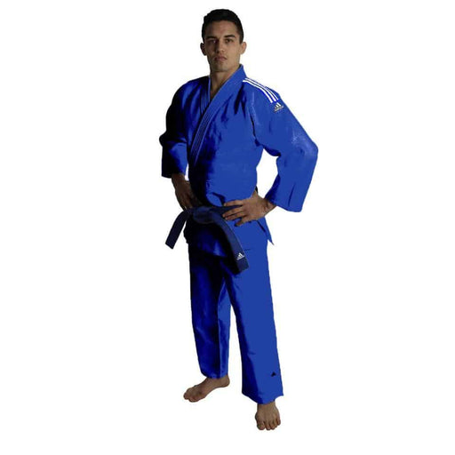 Adidas J500 Judo Training Gi Uniform BLUE Lightweight - Judo Gi - MMA DIRECT