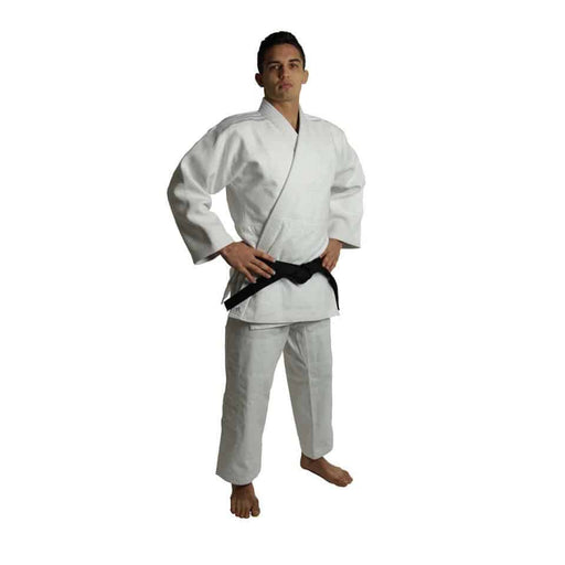 Adidas J990 Millenium Judo Gi Uniform White Double Weave Senior - Judo Gi - MMA DIRECT