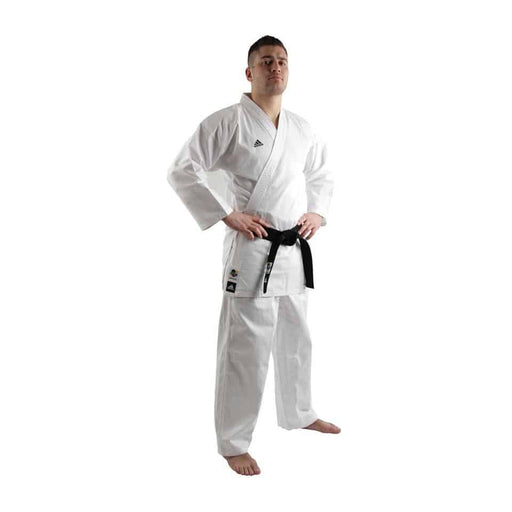 Adidas K220 Karate Club Uniform 110cm-200cm Training Competition Gear - Karate Gi - MMA DIRECT