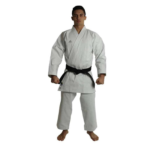 Adidas K380 Karate Elite Gi Uniform European Cut WKF Approved 150cm-200cm - Karate Gi - MMA DIRECT