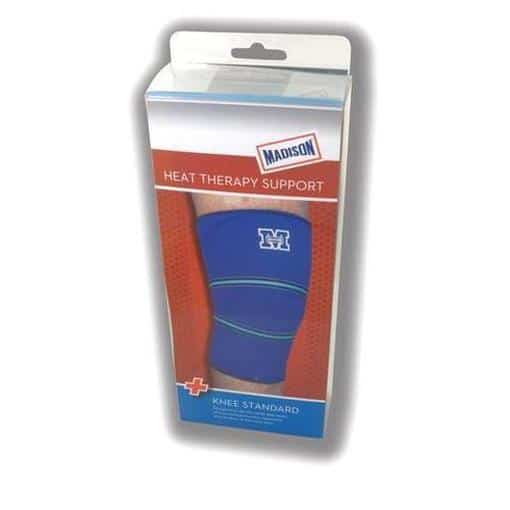 Madison Knee Standard Heat Therapy - Blue - Compression & Floss Bands - MMA DIRECT