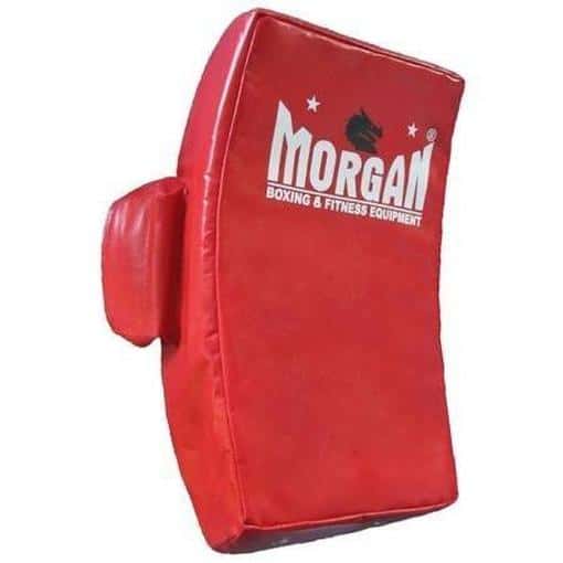 Morgan DLX Curved 'High Impact' Hit Shield With Hand Protection MMA Thai Boxing - Protective Equipment - MMA DIRECT