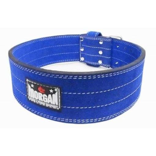 Morgan Quick Release Suede Leather Weight Lifting Belt Commercial Grade LB-7 - Gym Belts & Weight Lifting Endurance Belts - MMA DIRECT