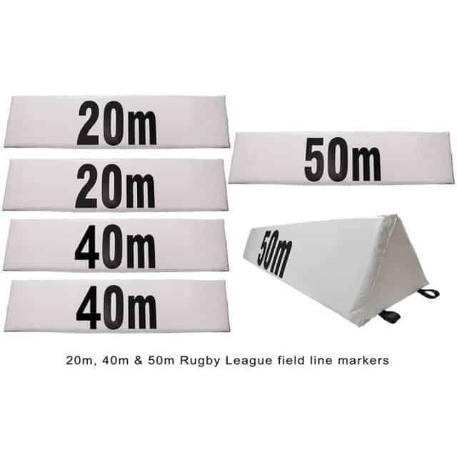 Morgan Triangle Field Distance Marker Set of 6 Ruby C-FB-SET OF 6 - Gym Equipment - MMA DIRECT