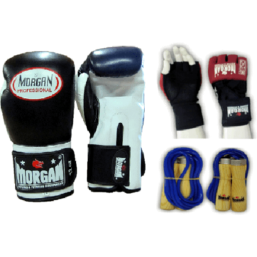 Morgan Professional Boxers Pack Pro Grade Training Gear MBP-4 - Boxing Combo Pack - MMA DIRECT